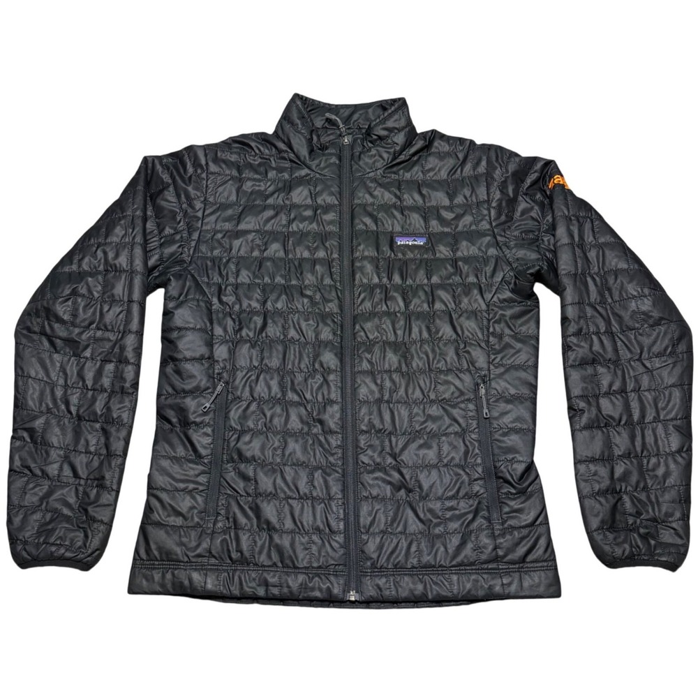 Patagonia Nano Puff Insulated Jacket Quilted Men M Full Zip Black Packable